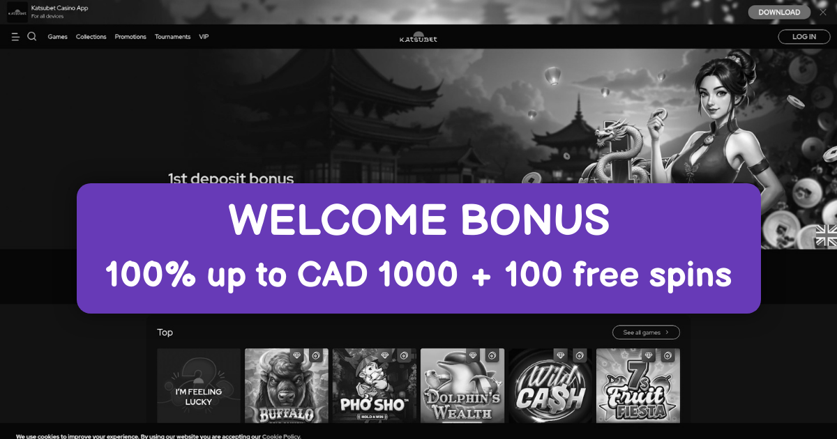 KatsuBet Casino: Top Slots in Canada
